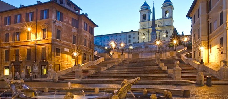 Испанская лестница в Риме - Что посмотреть в Риме за 1 день