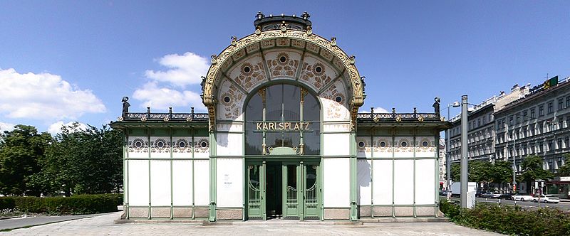 Павильоны Отто Вагнера в Вене (Otto Wagner Pavillons)