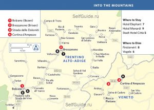 Туристические маршруты по Ломбардии горы Италии