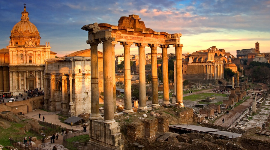 Палатинский холм - римский форум. Туристический маршрут по Риму с картой: Античный Рим
