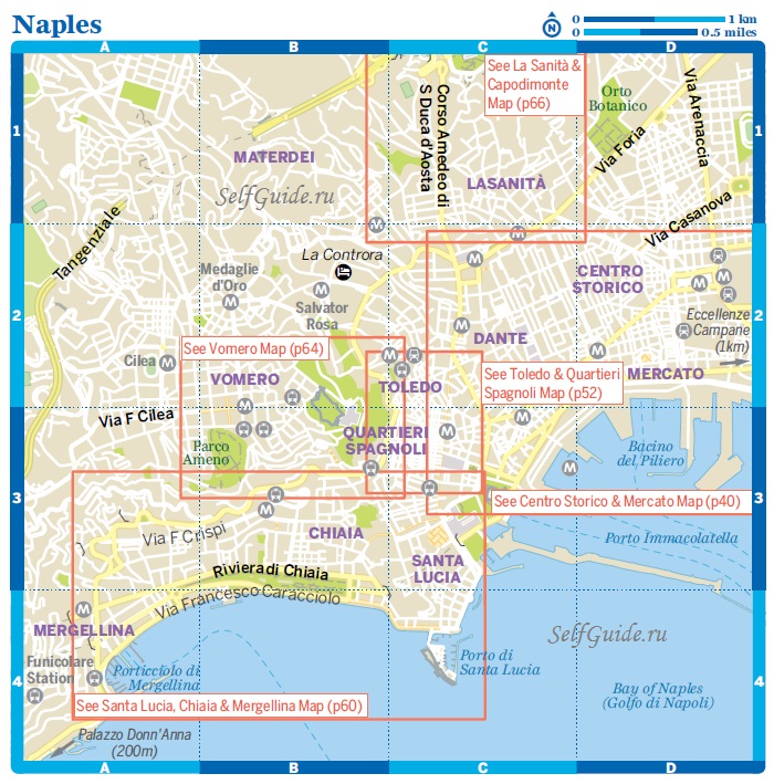 Районы Неаполя - что посмотреть в окрестностях города Неаполь