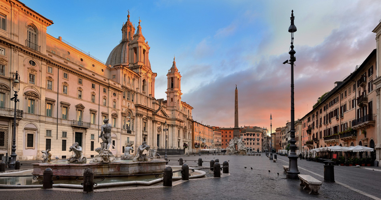 Piazza Navona, Rome - Площади Рима