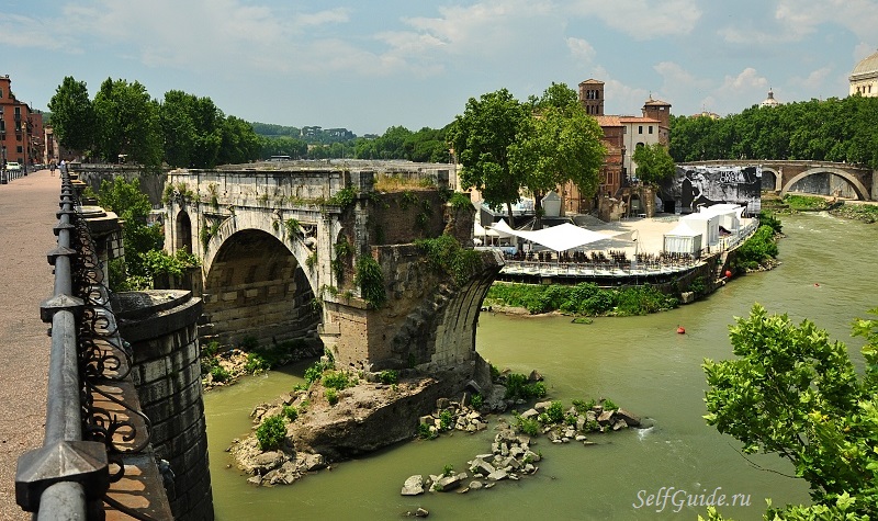 rome-ponte-rotto Маршрут по Риму: прогулка по Трастевере