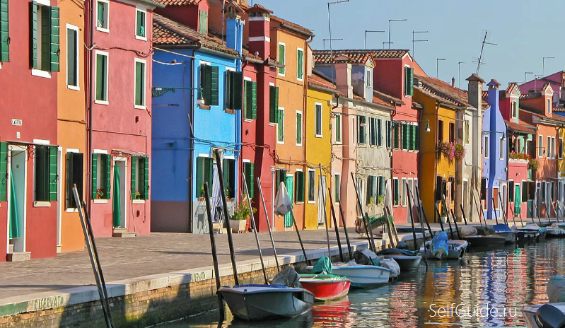 Остров Бурано в Венеции