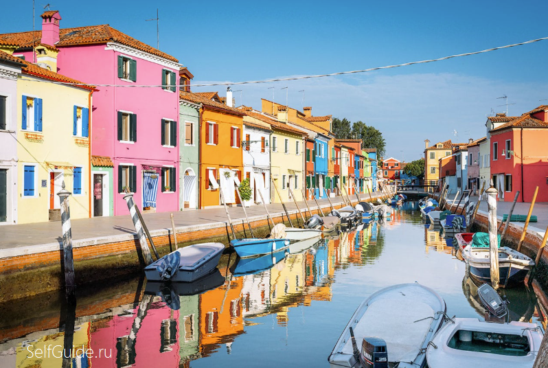 Остров Бурано в Венеции