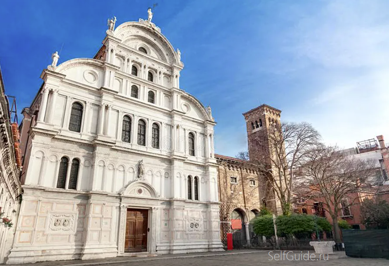 Церковь Сан-Заккариа и окрестности, достопримечательности Венеции, что посмотреть в Венеции, туристический маршрут по Венеции