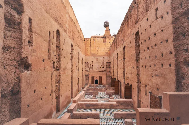Дворец Бади (Palais El Badii). Район Касба (Kasbah) в Марракеше