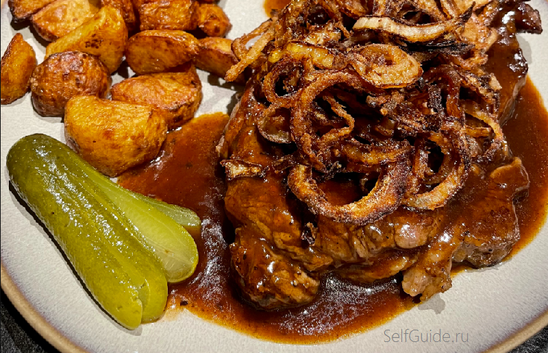Zwiebelrostbraten