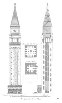 Кампанила Сан Марко в Венеции (Campanile di San Marco)