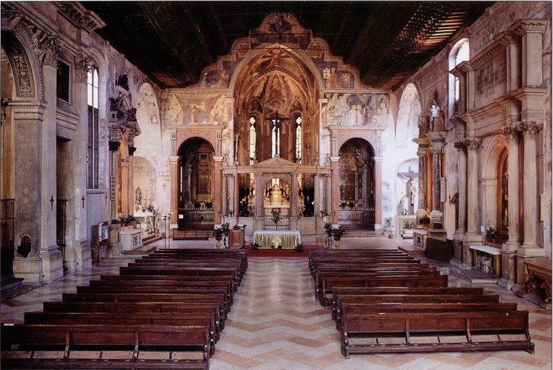 Церковь Сан Ферма Маджоре в Вероне (Chiesa di San Fermo Maggiore) 