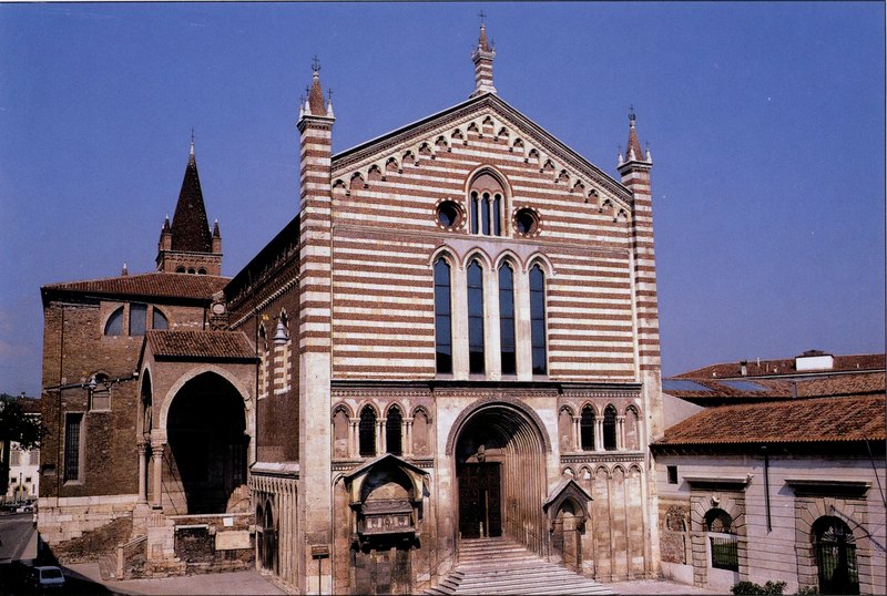 Церковь Сан Ферма Маджоре в Вероне (Chiesa di San Fermo Maggiore) 